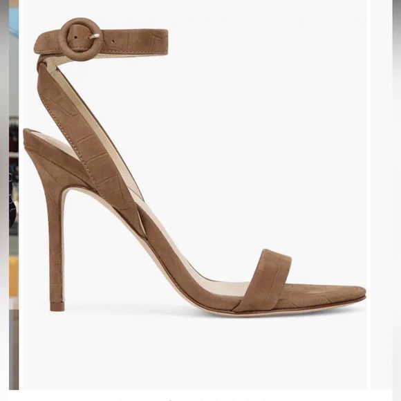 New In Box Veronica Beard Darcelle Ankle Strap Sandal Size 8. - Picture 10 of 12